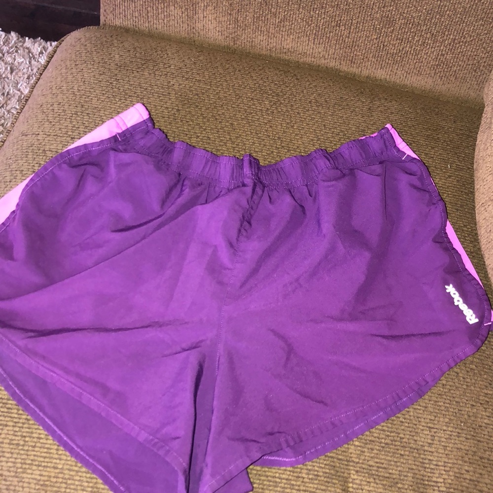 Purple shorts